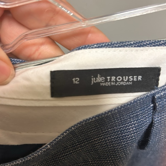 Blue Loft Trousers, size 12 - Picture 3 of 4